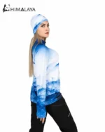 بلوز میکرو نیم زیپ کوهنوردی هیمالیا طرح دماوند CM93