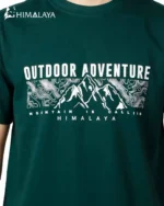 تیشرت پنبه CM21 طرح OUT DOOR ADVANTURE