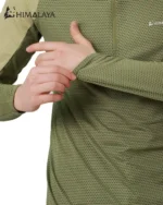 بلوز نیم زیپ دو رنگ مردانه