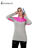 بلوز نیم زیپ زنانه