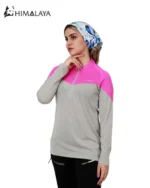 بلوز نیم زیپ زنانه