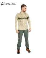 بلوز نیم‌زیپ توپوگرافی CM125 هیمالیا