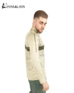 بلوز نیم‌زیپ توپوگرافی CM125 هیمالیا