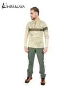 بلوز نیم‌زیپ توپوگرافی CM125 هیمالیا