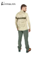 بلوز نیم‌زیپ توپوگرافی CM125 هیمالیا