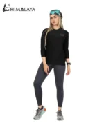 تیشرت ورزشی آستین سه ربع زنانه CW35 هیمالیا