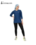 تیشرت ورزشی آستین سه ربع زنانه CW35 هیمالیا
