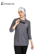 تیشرت ورزشی آستین سه ربع زنانه CW35 هیمالیا