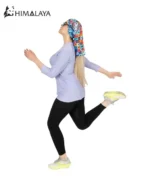 تیشرت ورزشی آستین سه ربع زنانه CW35 هیمالیا