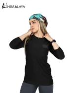 تیشرت ورزشی آستین سه ربع زنانه CW35 هیمالیا