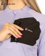 بلوز ورزشی نیم زیپ زنانه CW34