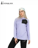 بلوز ورزشی نیم زیپ زنانه CW34