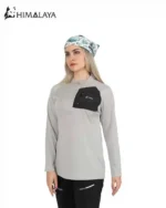 بلوز ورزشی نیم زیپ زنانه CW34