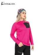 بلوز ورزشی نیم زیپ زنانه CW34