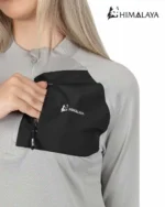 بلوز ورزشی نیم زیپ زنانه CW34