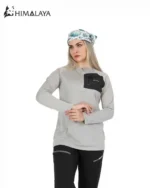 بلوز ورزشی نیم زیپ زنانه CW34