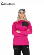 بلوز ورزشی نیم زیپ زنانه CW34