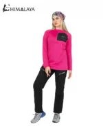 بلوز ورزشی نیم زیپ زنانه CW34