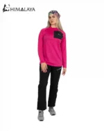 بلوز ورزشی نیم زیپ زنانه CW34