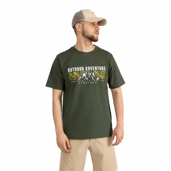 تیشرت پنبه سبز CM21