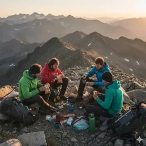 تغذیه در کوهپیمایی