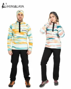 پلار نیم زیپ دکمه ای CM144