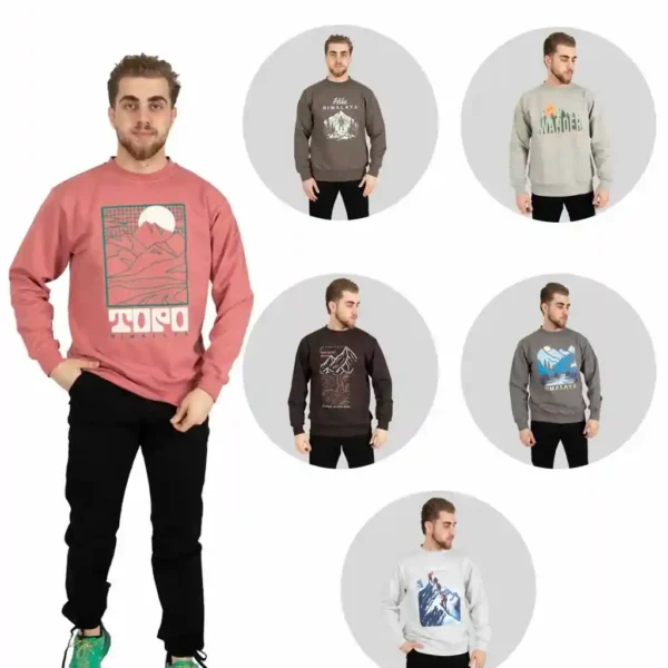 دورس یقه گرد مردانه CM142 هیمالیا