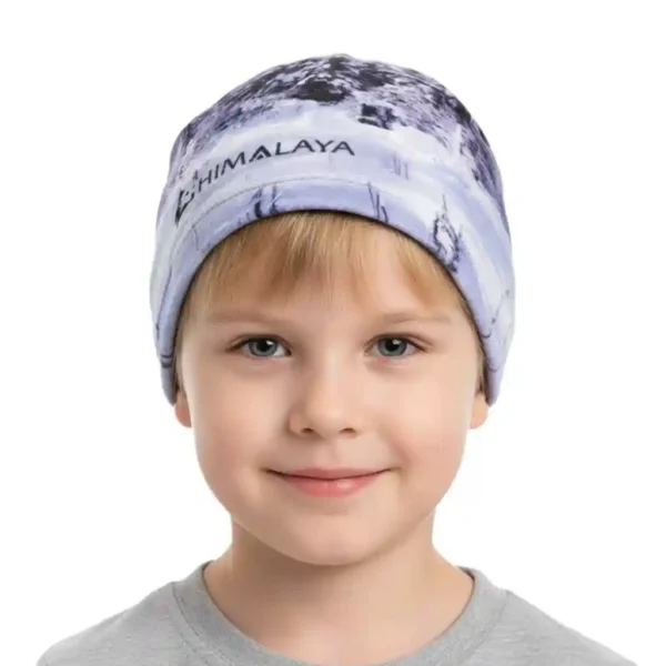 کلاه بیس پلار بچه گانه طرح برفی