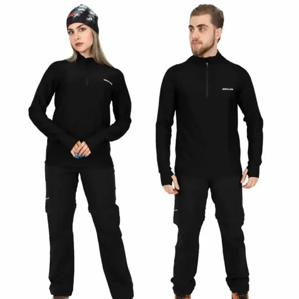 بلوز نیم زیپ فینگردار هیمالیا CM143