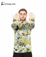 بلوز میکرو نیم زیپ استتار