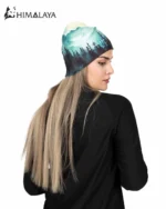 کلاه پلار زمستانی طرح هسل هیمالیا