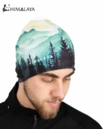 کلاه پلار زمستانی طرح هسل هیمالیا