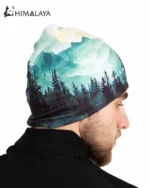 کلاه پلار زمستانی طرح هسل هیمالیا