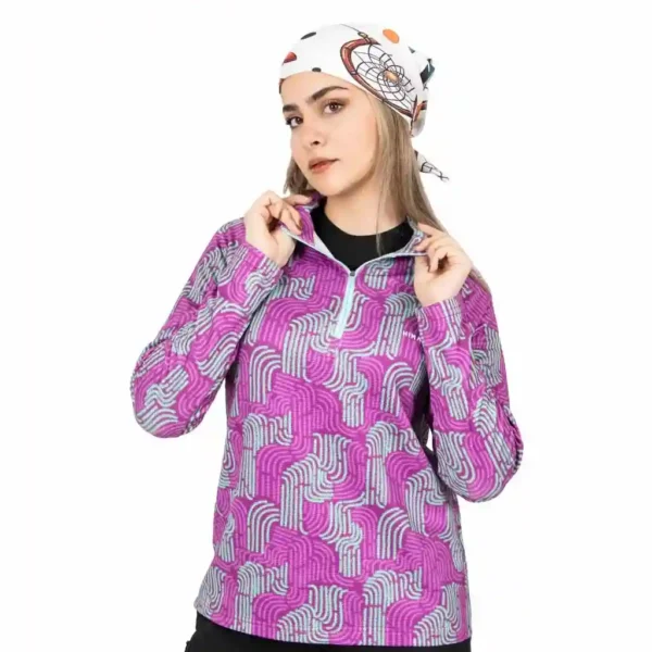 نیم زیپ میکرو پلار زنانه CW42