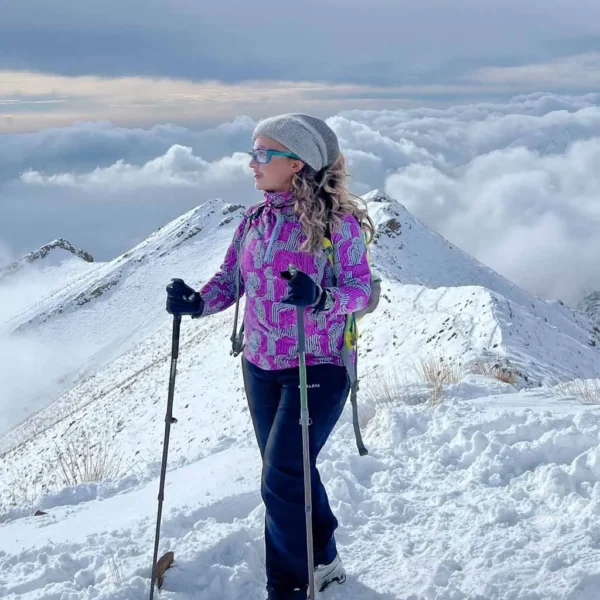 نیم زیپ میکرو پلار زنانه CW42 هیمالیا