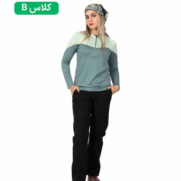 بلوز ورزشی نیم زیپ CW14 کلاس B هیمالیا