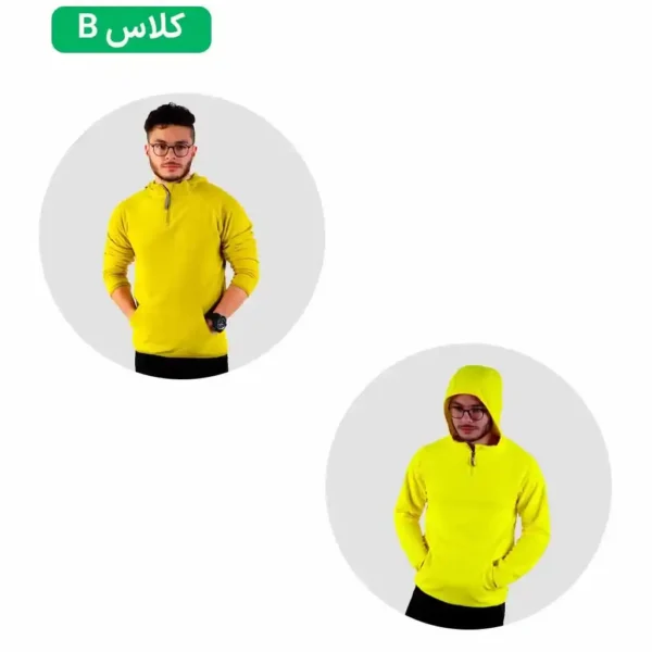 هودی پلار نیم زیپ CM76 کلاهدار کلاس B هیمالیا