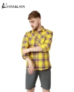 پیراهن آستین بلند مردانه CM122 هیمالیا